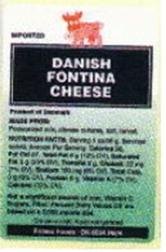 Specimen consisting of a cheese label featuring the mark Specimen consisting of a cheese label featuring the mark