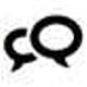 Stylized Speech Bubble mark image Stylized Speech Bubble mark image
