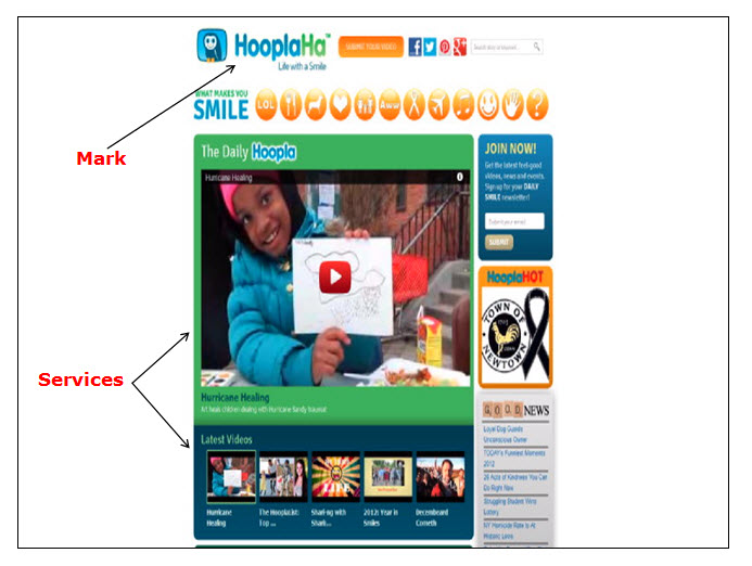 Screenshot of HooplaHa webpage diplaying a play button for playing a video about hurricane healing, and showing latest videos on other topics that are available for viewing. Screenshot of HooplaHa webpage diplaying a play button for playing a video about hurricane healing, and showing latest videos on other topics that are available for viewing.