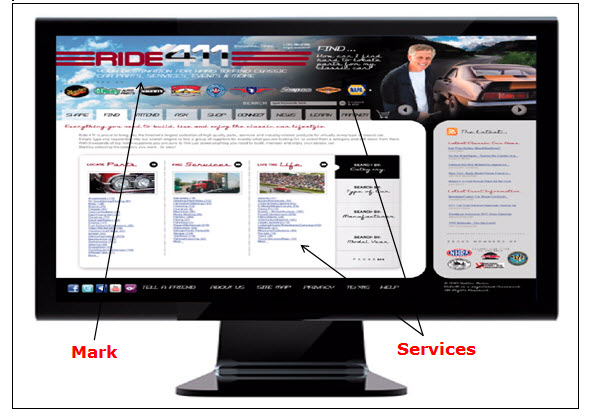 Screenshot of Ride411 webpage displaying search options for obtaining inforamtion about providers of car parts and car services. Screenshot of Ride411 webpage displaying search options for obtaining inforamtion about providers of car parts and car services.
