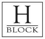 Design comprising the wording 'H BLOCK' represented in a stylized font within a square, with a horizontal line between 'H' and 'BLOCK'. Design comprising the wording 'H BLOCK' represented in a stylized font within a square, with a horizontal line between 'H' and 'BLOCK'.