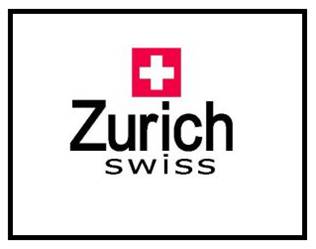 Description: A mark consisting of the words ZURICH and SWISS in the color black, appearing below a red square containing a white cross. Description: A mark consisting of the words ZURICH and SWISS in the color black, appearing below a red square containing a white cross.
